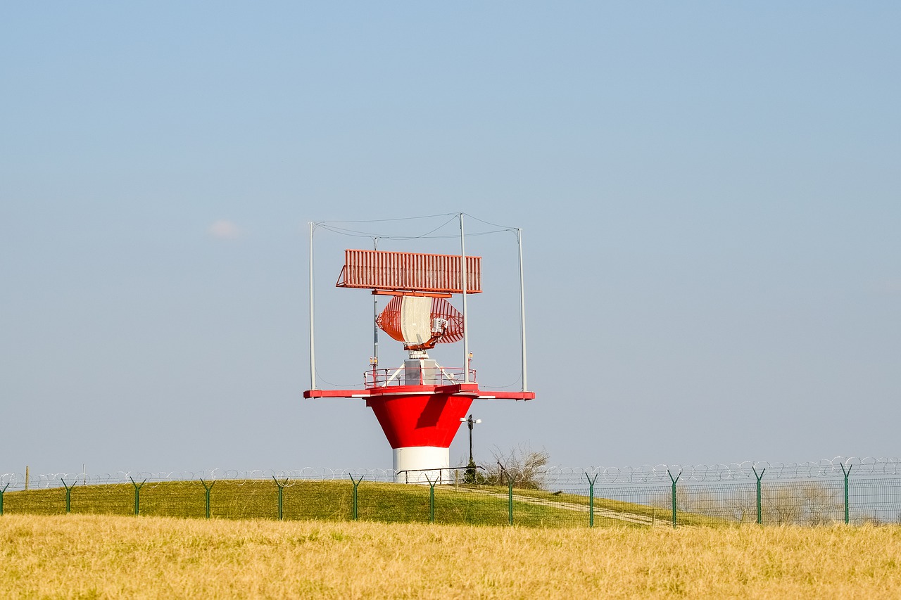 radar, radar station, sky